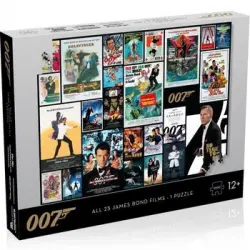 Puzzle Poster De Peliculas James Bond 1000 Piezas