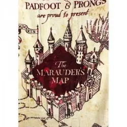 Toalla Marauders Map Harry Potter Algodon