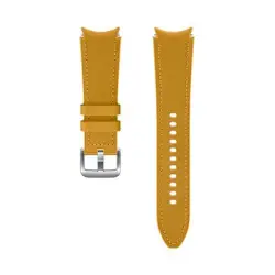 Correa de piel Samsung Hybrid Leather Mostaza para Galaxy Watch 4 / 4 Classic - Talla M/L