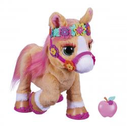 FURREAL FRIENDS - Mascota Interactiva Canela, Mi Poni Con Estilo Y Complementos Hasbro