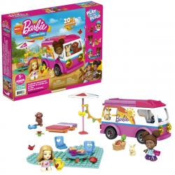 Barbie - Mega Construx Supercaravana De Aventuras Muñecas Y Coche De  De Bloques De Construcción Con Accesorios