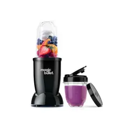 Batidora de vaso Magic Bullet MBR06B, tritan, sin BPA, 5 complementos, 0.560 l, 200W, Negro