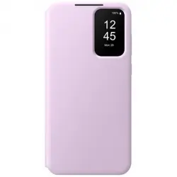 Funda con tapa inteligente Samsung lavanda para Galaxy A55