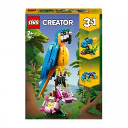 LEGO - Animales De  Para Construir Loro Exótico Creator 3 En 1