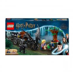 LEGO -  De Construcción Carruaje Y Thestrals De Hogwarts Caballos Harry Potter