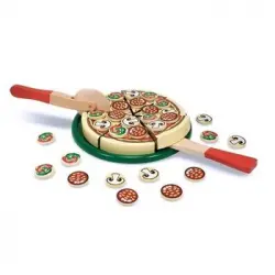 Melissa & Doug Pizza De Madera