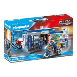 Playmobil - Policía: Escape De La Prisión City Action