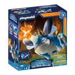 Playmobil - Set Dragons Nine Realms: Plowhorn & D'Angelo Dreamworks Dragons