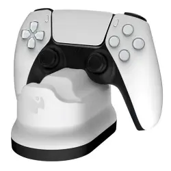 Cargador dual PDP Metavolt Blanco PS5