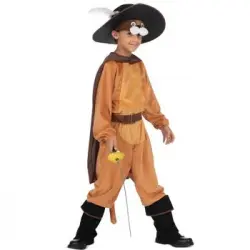 Disfraz De Gato Con Botas Deluxe Infantil