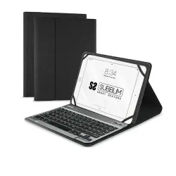 Funda con teclado Subblim Keytab Pro Negro para tablet 10,1''