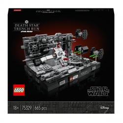 LEGO - Maqueta Para Construir Diorama: Ataque A La Estrella De La Muerte Star Wars