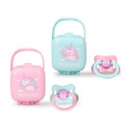 Nenuco - Accesorio Para Muñeca Bebé Chupete Pink & Blue Modelo Surtido