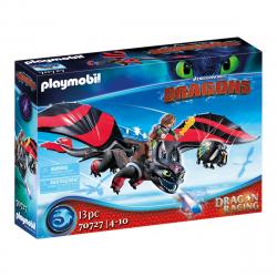 Playmobil - Dragon Racing: Hipo Y Desdentao  Dreamworks Dragons