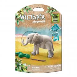 Playmobil - Figura Elefante Joven Animales Wiltopia