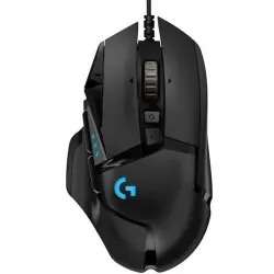 Ratón gaming Logitech G502 Hero Negro