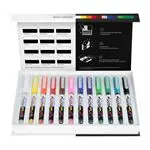 Set 12 rotuladores Karin Brushmarker Pigment Decobrush Basic Colors Collection
