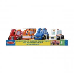 Toy Partner - Set De Vehiculos De Emergencia