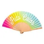 Abanico Fisura Puto calor arcoíris