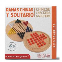 Aquamarine Games - Damas Chinas Y Solitario FSC100%