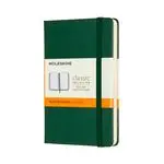 Cuaderno Moleskine Classic pocket raya tapa dura verde mirto