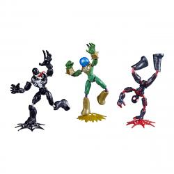 Hasbro - Figuras Universo Spiderman Bend & Flex Misiones Marvel