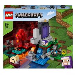 LEGO -  De Construcción El Portal En Ruinas Con Entrada Interdimensional Minecraft