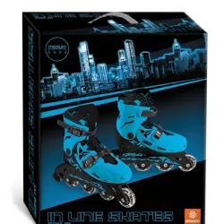 Patines En Linea Mondo Spa Azules T/33-36