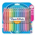 Blíster 14 Bolígrafos Inkjoy Gel Paper Mate - varios colores