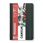 Cuaderno Canson Graduate Manga Liso 14x21,6cm 80 hojas 200g