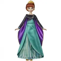 Frozen 2 - Muñeca Anna Cantando Princesa De Disney Con Traje De Reina