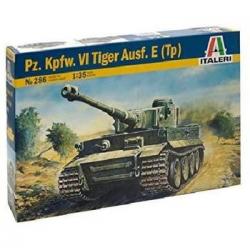 Italeri 0286s - Maqueta Tanque Tiger I Ausf. E/h1. Escala 1/35