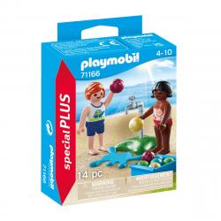 Playmobil - Figura Niños Con Globos De Agua Special Plus