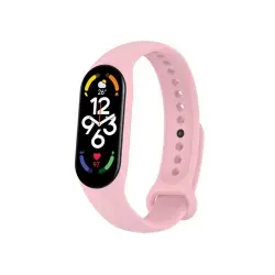 Pulsera Ksix Concact TPU Rosa para Xiaomi Smart Band 7