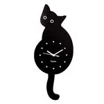 Reloj Gato Fisura negro