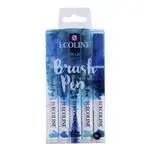 Rotuladores Ecoline Brush Pen Blue Liquid Watercolor