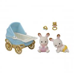 Sylvanian Families - Figuras Set Coelhinhos Gêmeos