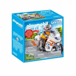 70051 Playmobil Urgente Y Moto