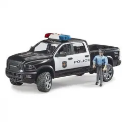 Coche De Policía Bruder (40 X 17 X 15 Cm)