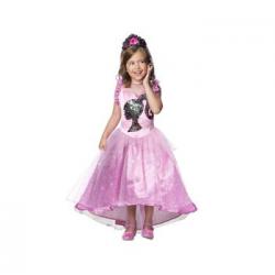 Disfraz De Princesa Barbie Para Niñas, Rosa, Mediano (disney - Princesas - 701342-m) Rubies 701342m