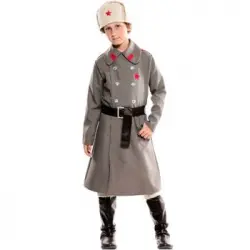 Disfraz De Ruso Gris Infantil
