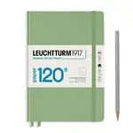 Libreta Leuchtturm Notebook Edition Medium  A5 Puntos Verde Sage 120g