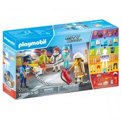 Playmobil - My Figures: Equipo de Rescate Playmobil.