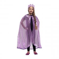 Rubies - Set Disfraz infantil Princesa Lila Brillante Rubies.