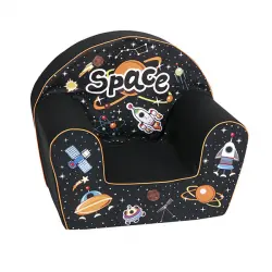 Sofá estampado espacial