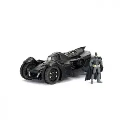 Coche De Metal Batmóvil Arkham Knight Escala 1:24 Incluye Figura Batman De Metal (simba - 253215004)