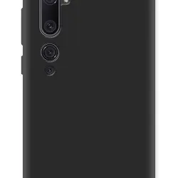 Funda Icoveri Soft Matte Negro para Xiaomi Mi Note 10 Pro