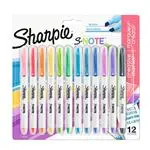 Set de 12 marcadores Sharpie Snote colores pastel