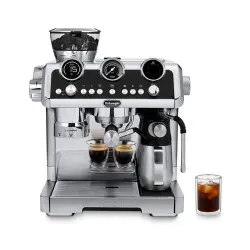 Cafetera Espresso manual De'Longhi La Specialista Maestro Cold Brew EC9865.M, Thermoblock, Express con molinillo, 1450 W, 2.5 l, 19 bar, Plata