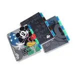 Cuaderno Coolpack B5 con divisores cuadrícula Mickey Mouse - varios modelos